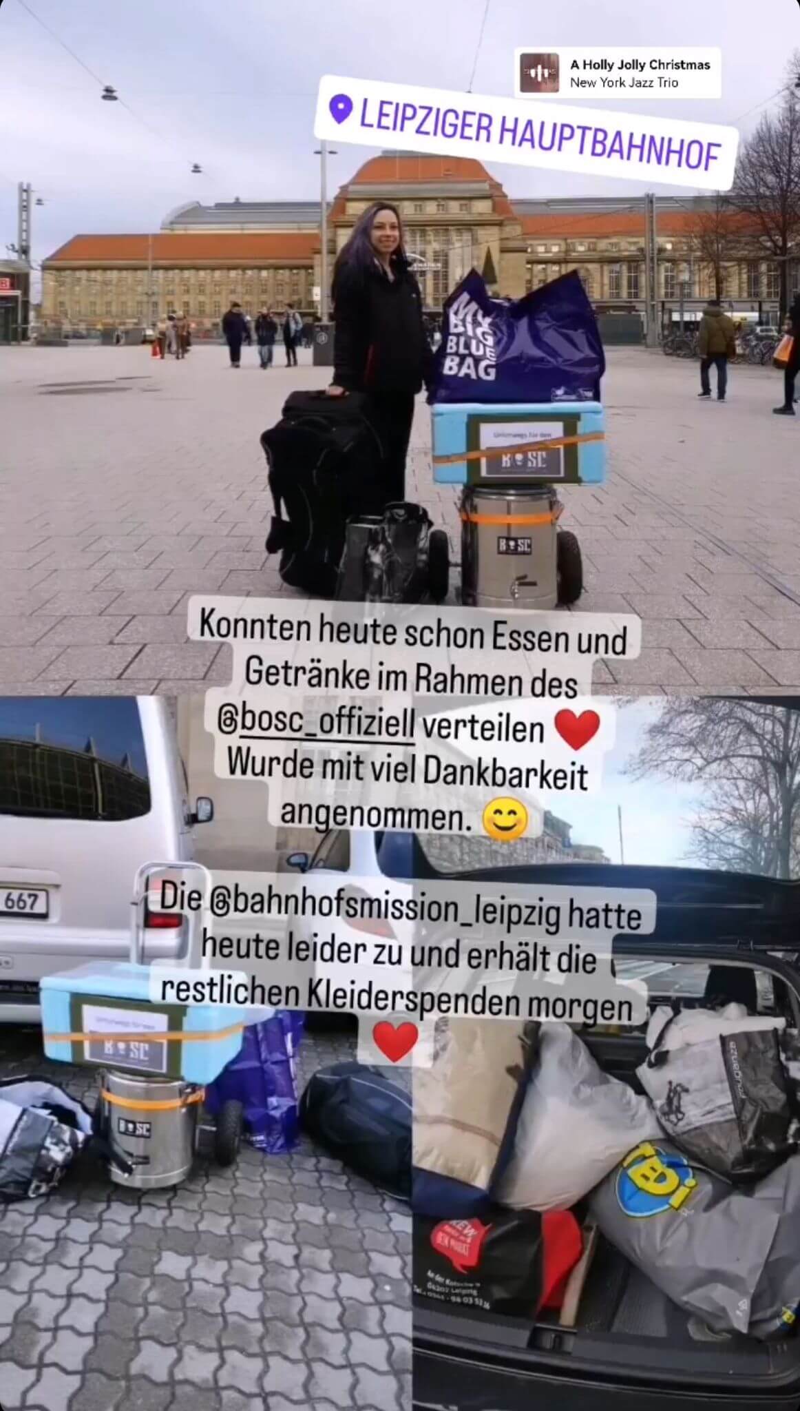 Heiligabend draussen